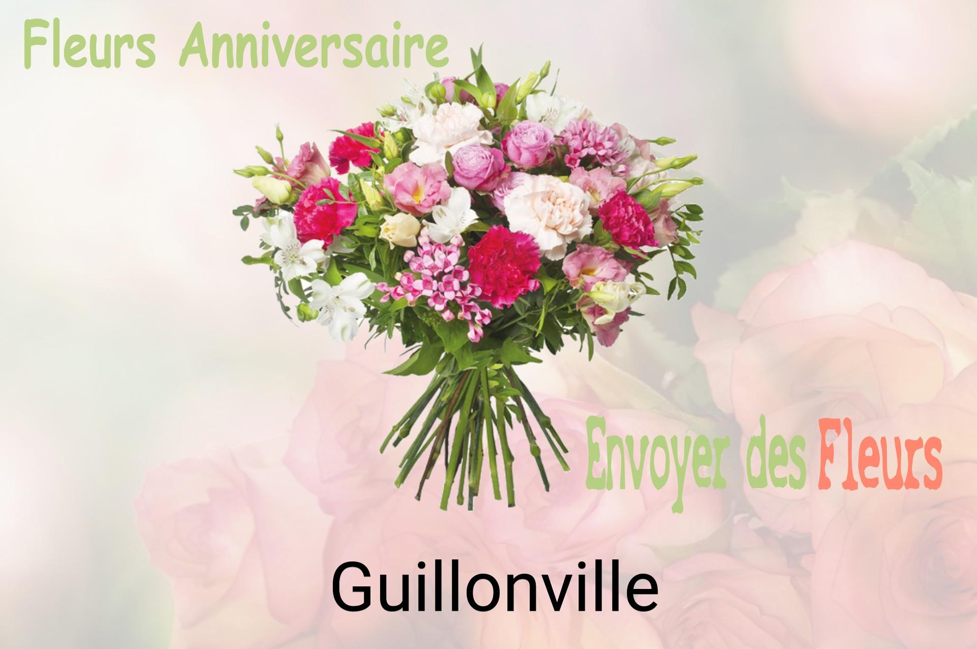 Bouquet de fleurs d’anniversaire livré à Guillonville